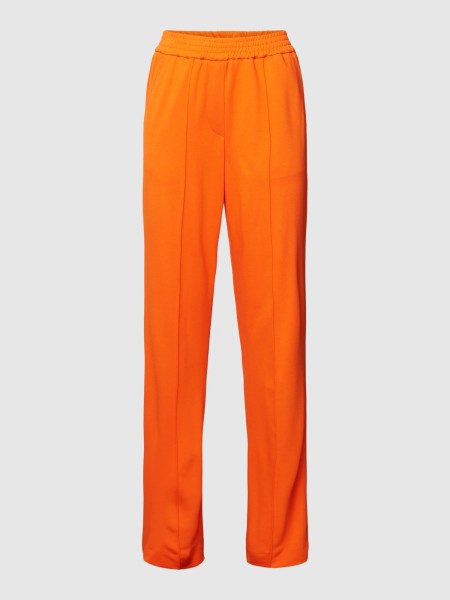 Hose mit weitem Bein in orange